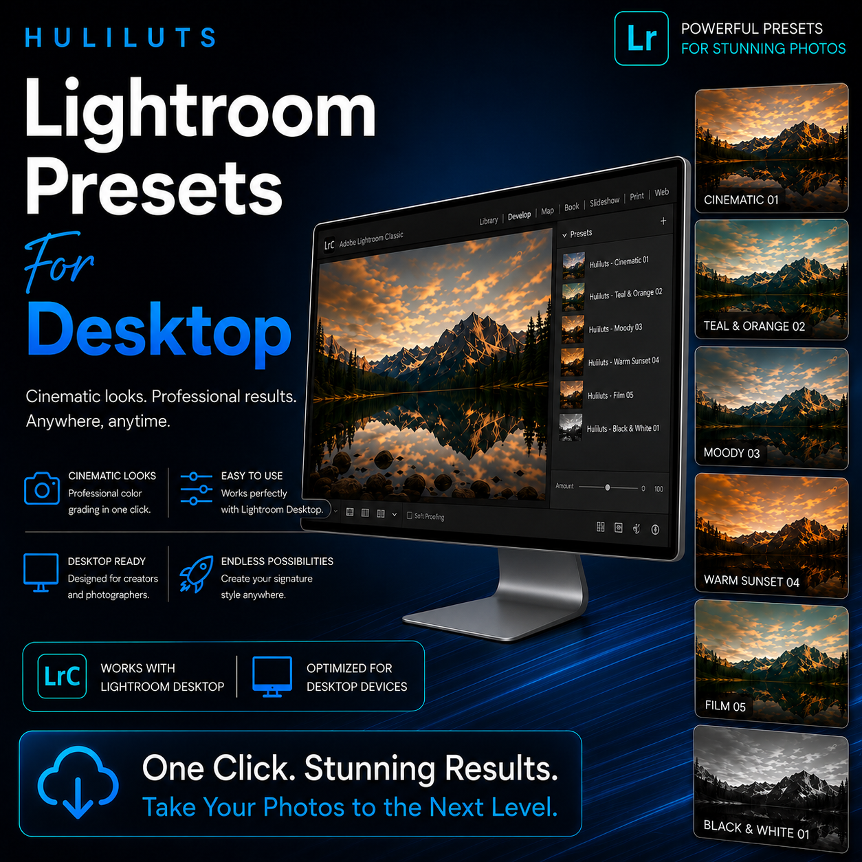 Lightroom Presets Desktop - Huliluts Presets