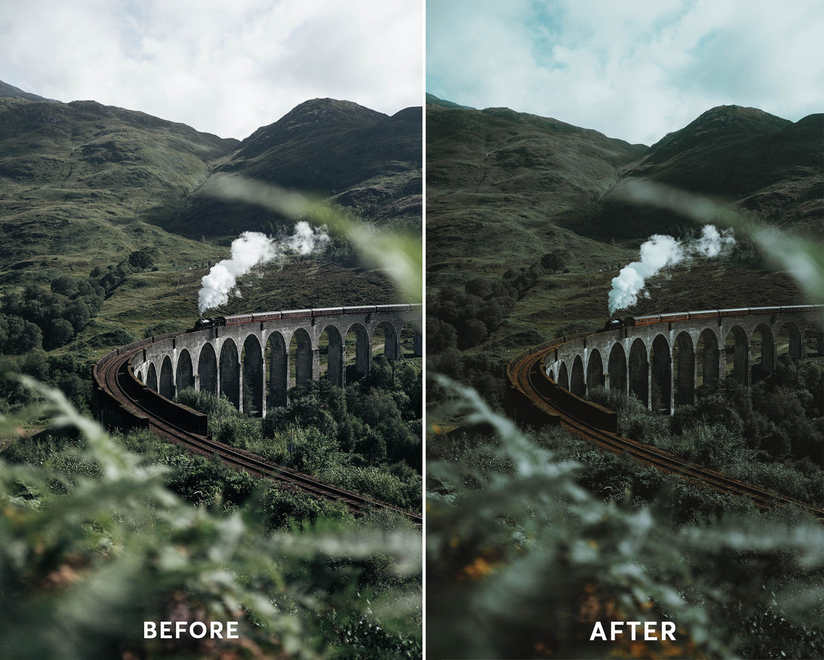 Cinematic Green Presets Collection