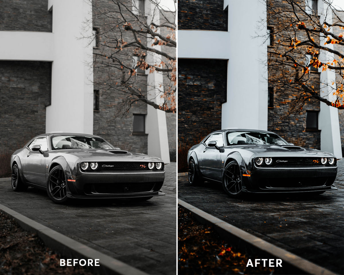 Black Car Presets Collection