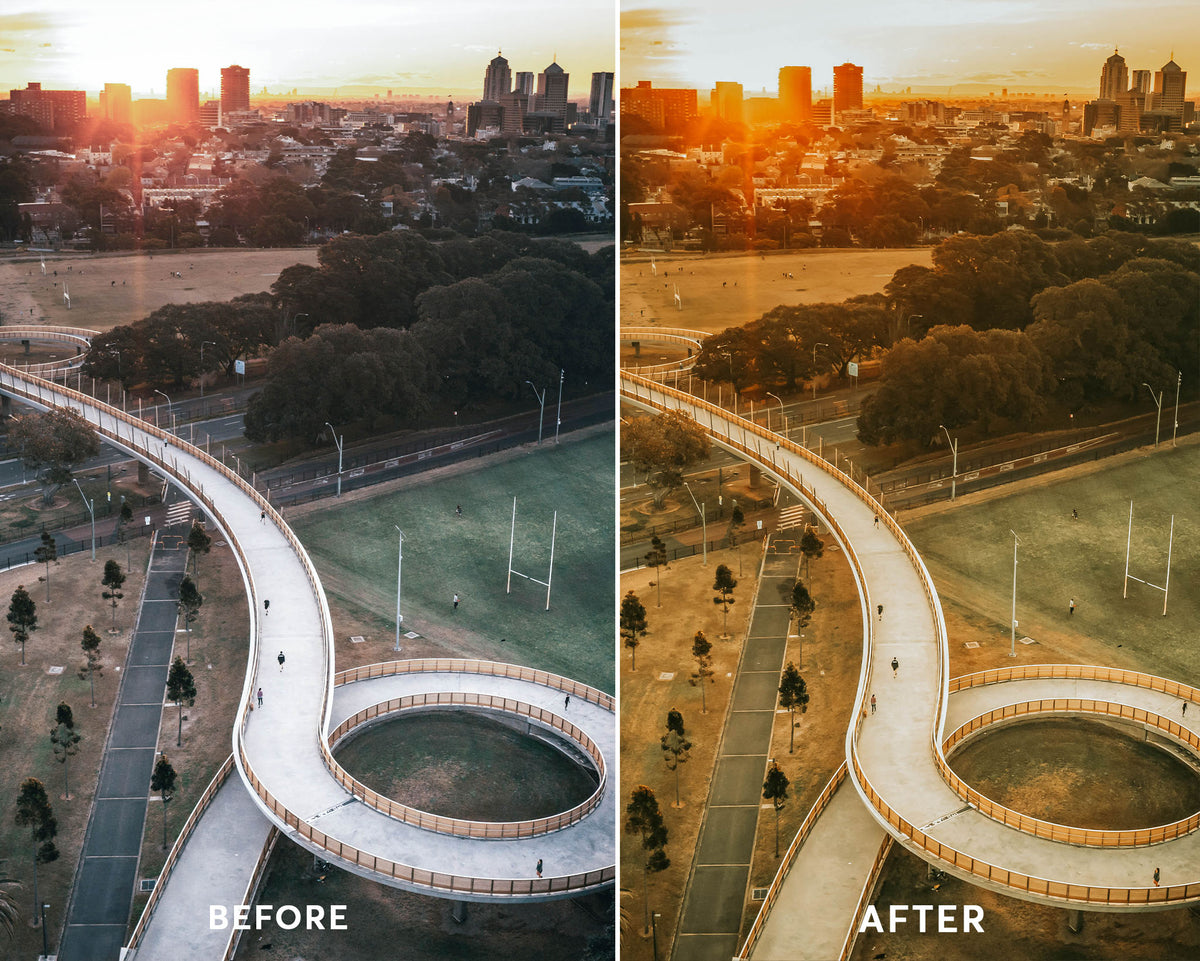 Sunset Drone Presets Collection