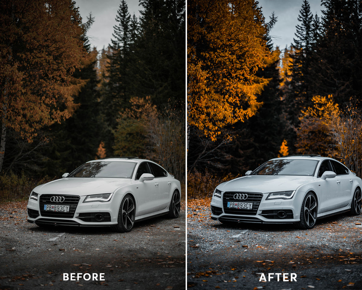 Black Car - Luminar NEO Presets