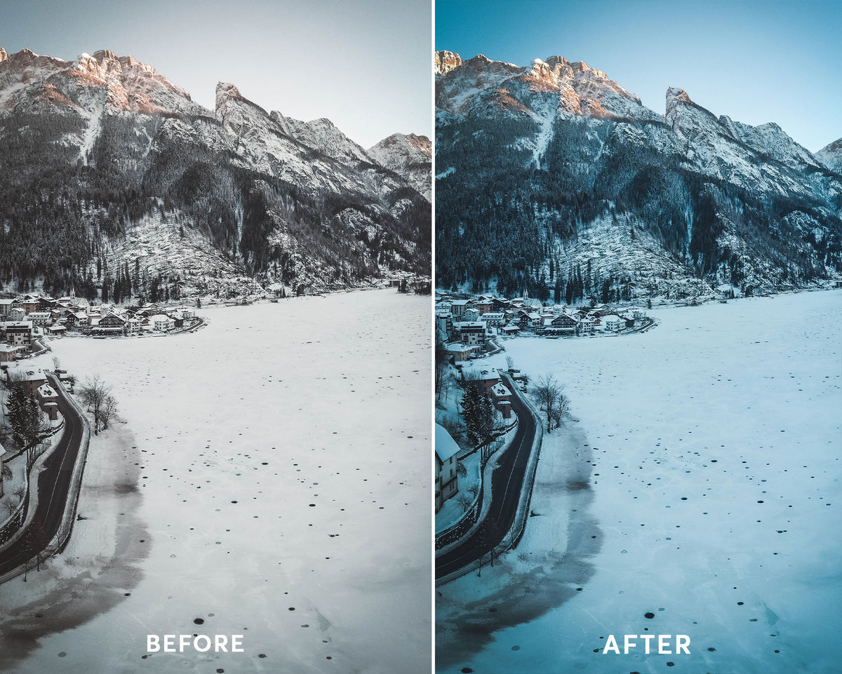 Winter Drone Presets Collection
