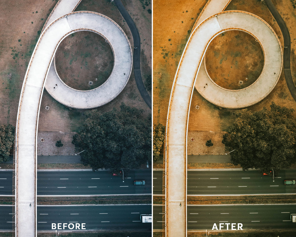 Sunset Drone Presets Collection
