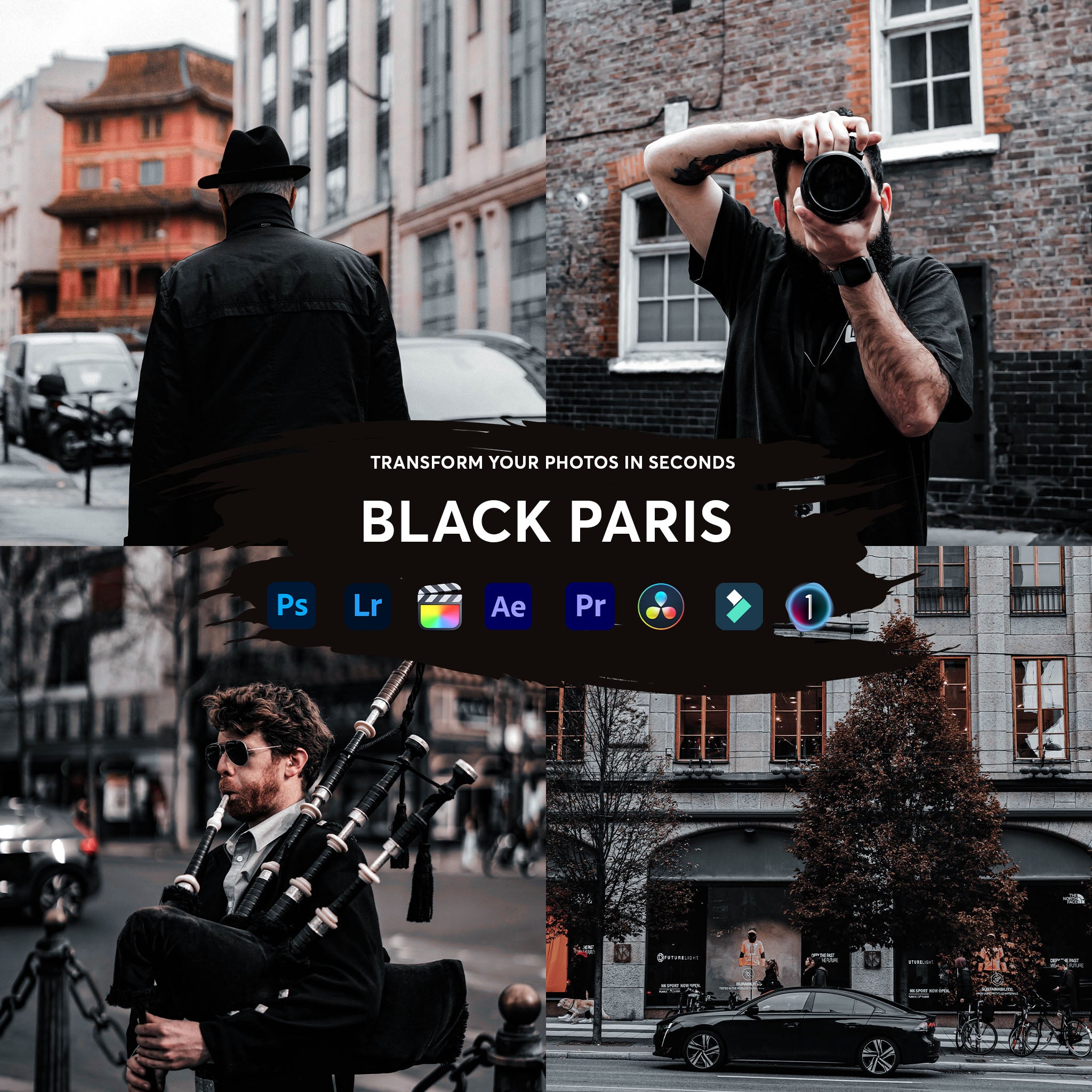 Black Paris Presets Collection