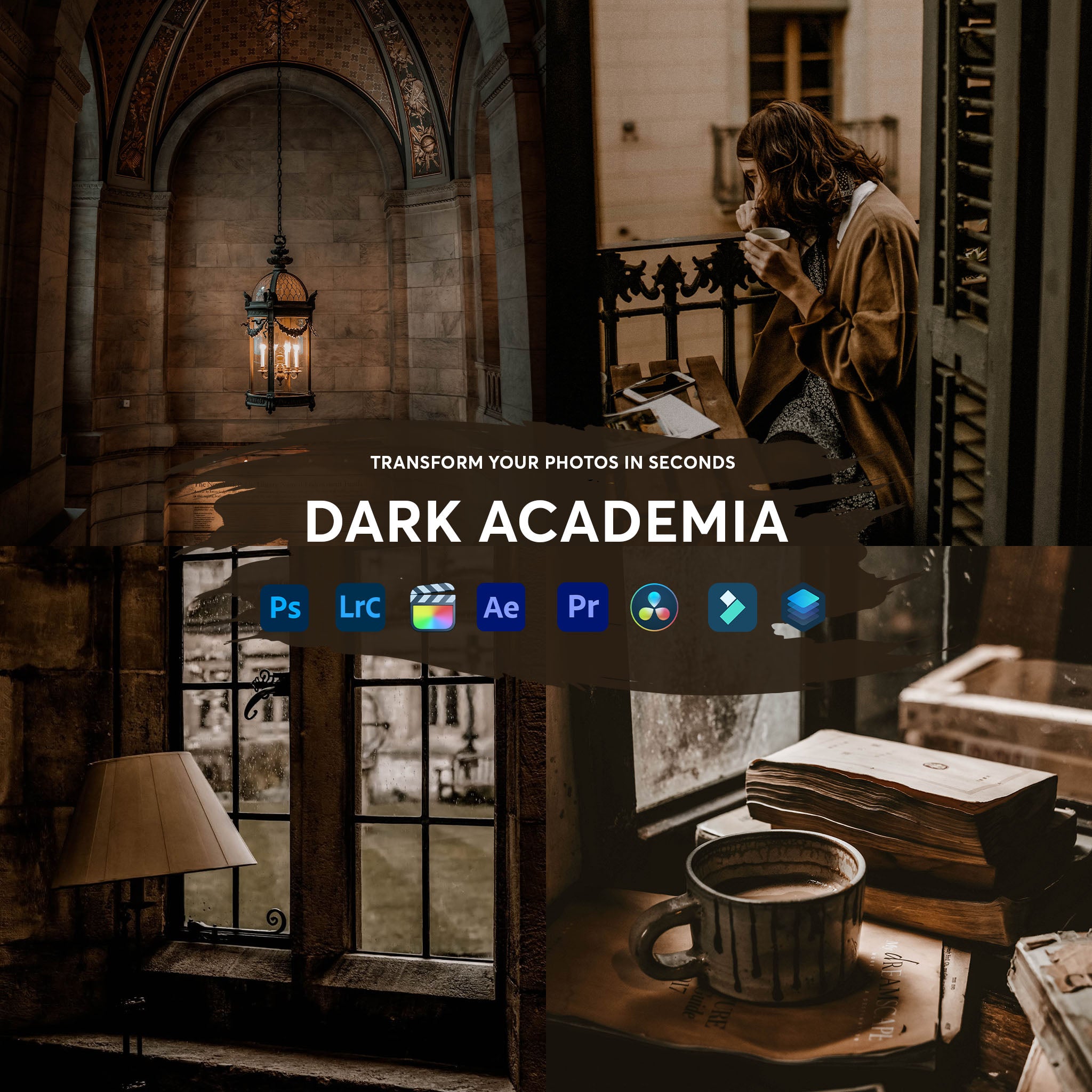 Dark Academia Presets Collection