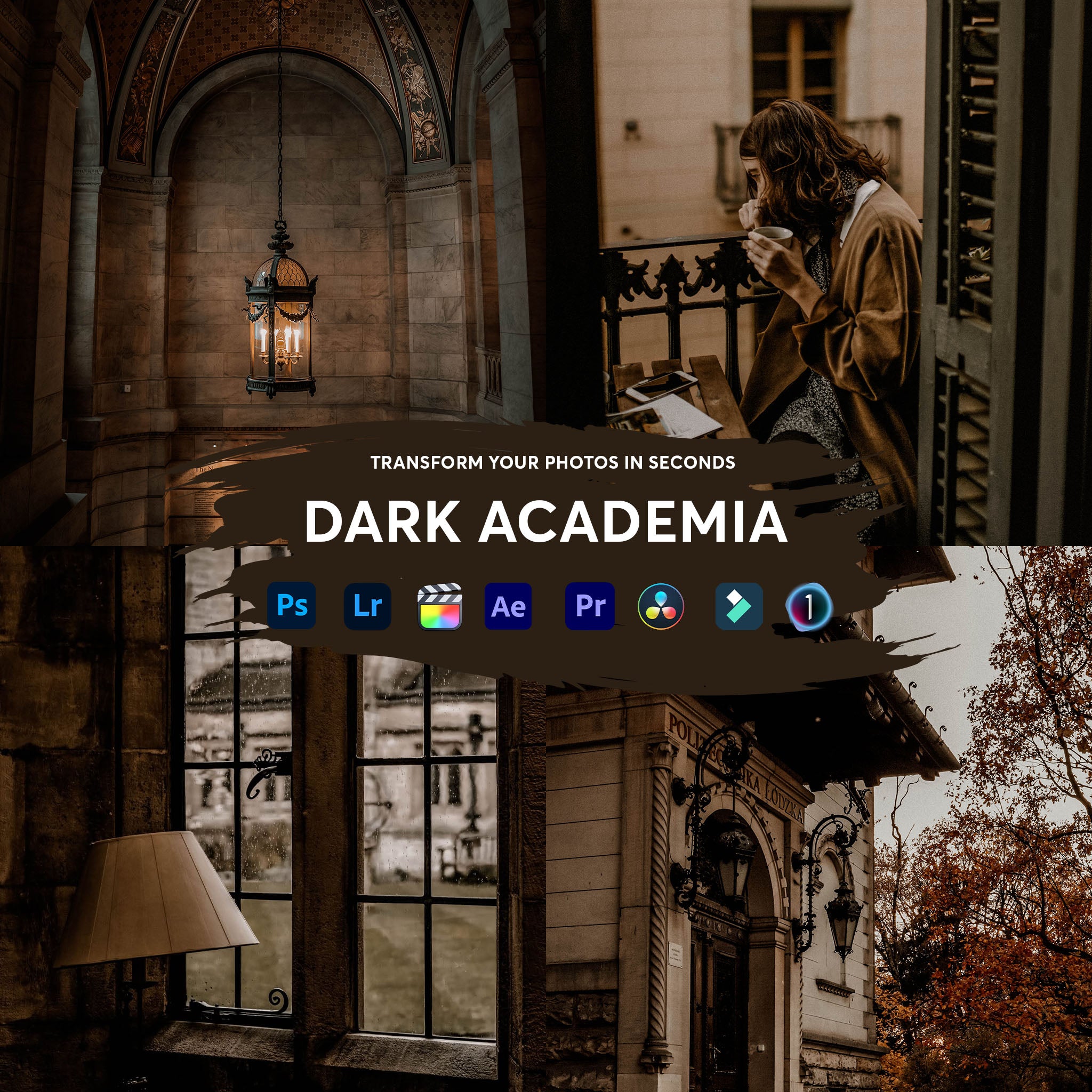 Dark Academia Presets Collection