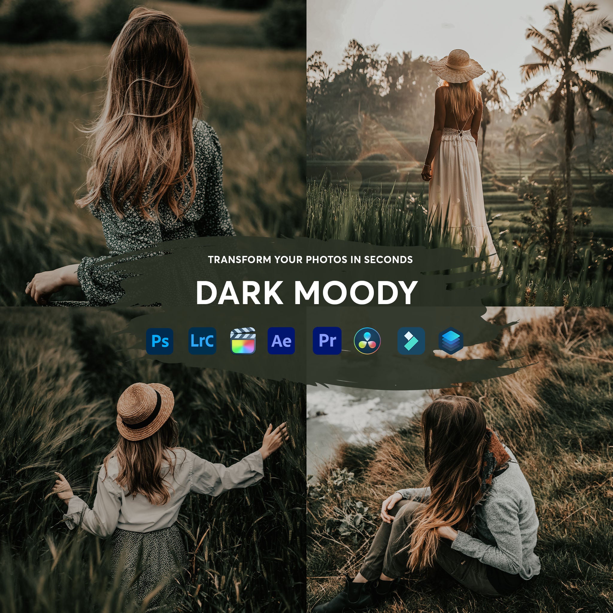 Dark Moody Presets Collection