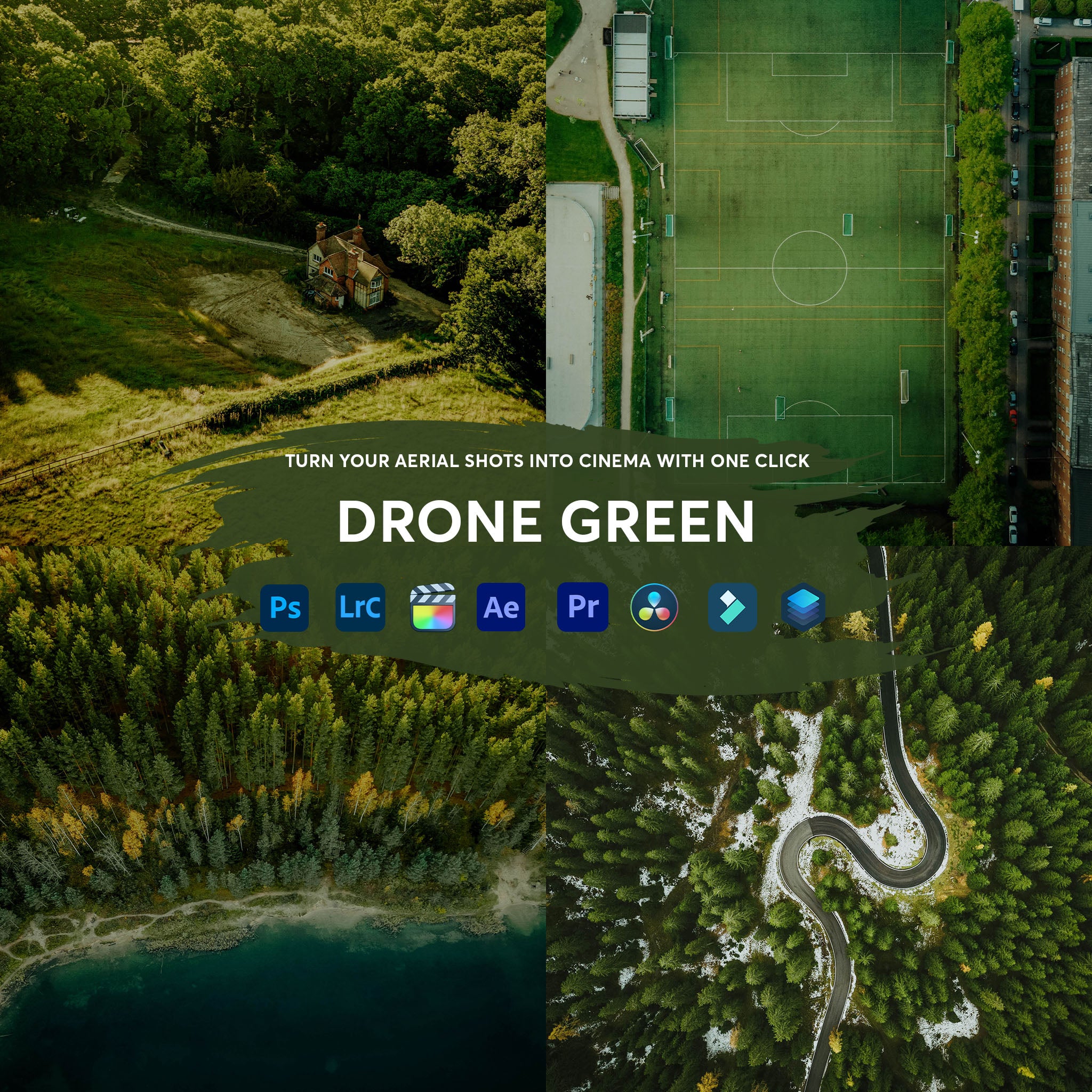 Drone Green Presets Collection