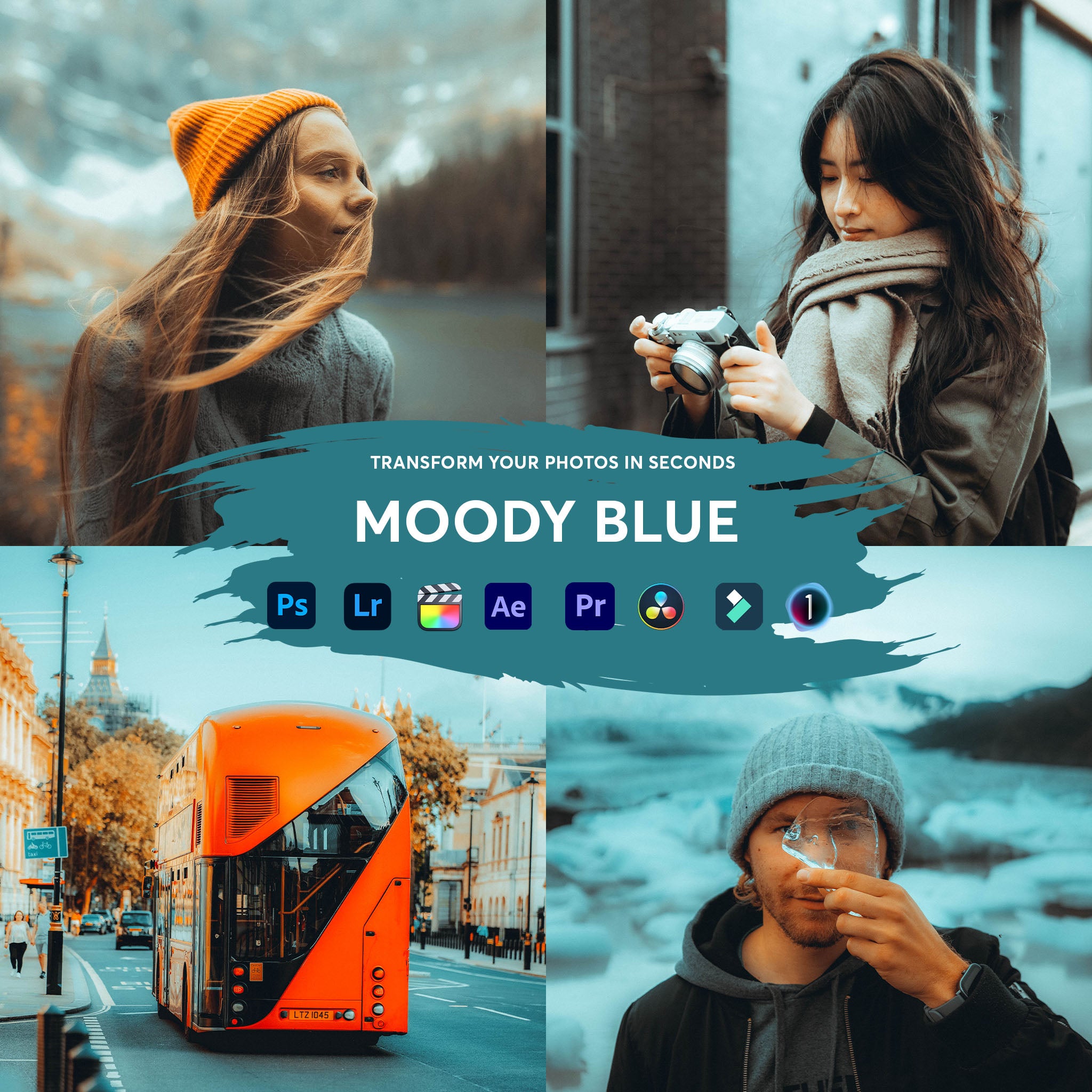 Moody Blue Presets Collection