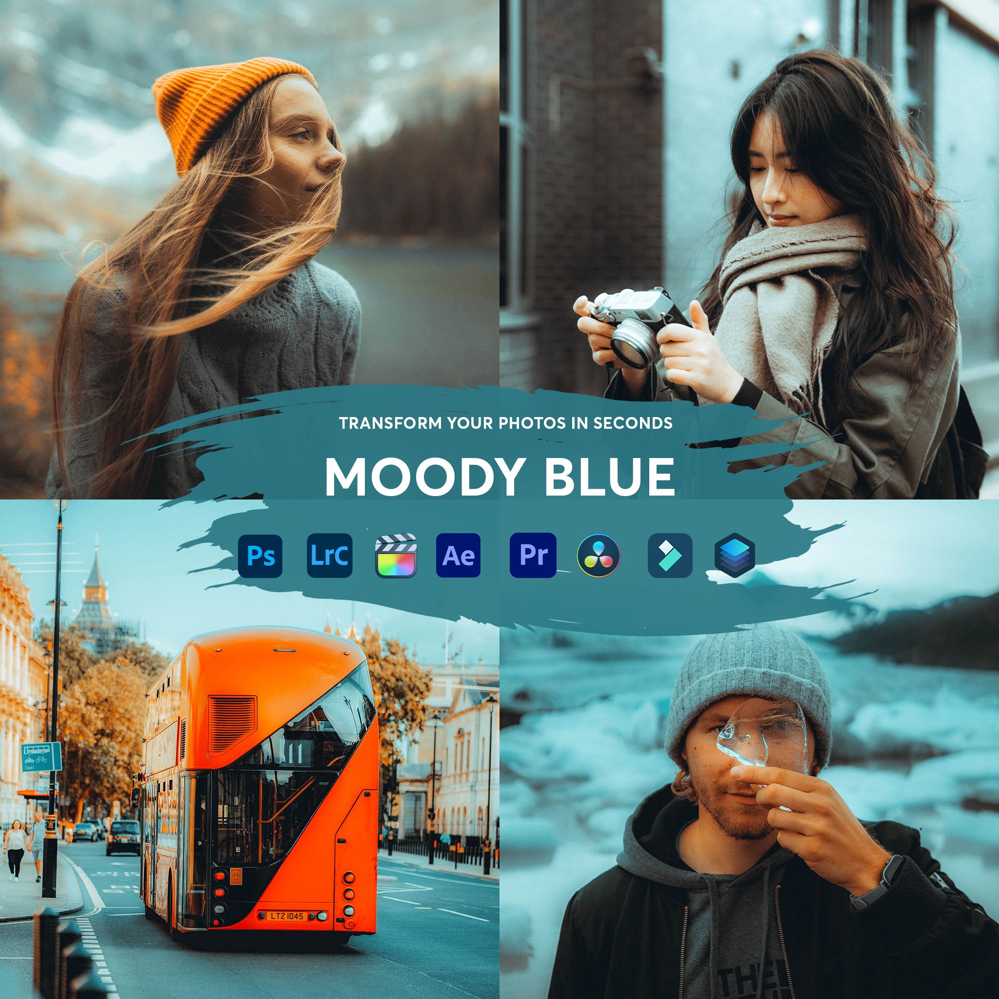 Moody Blue Presets Collection