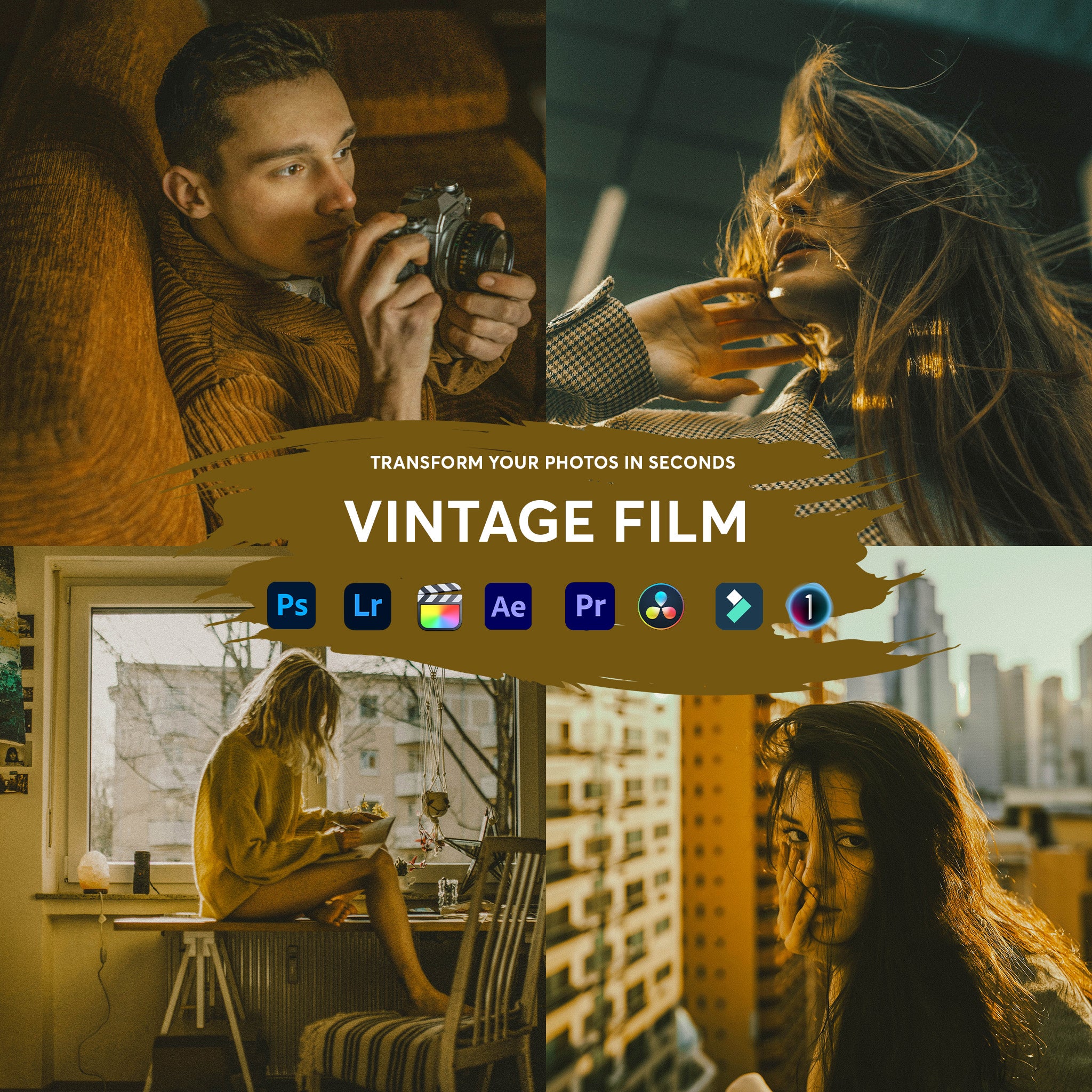 Vintage Film Presets Collection