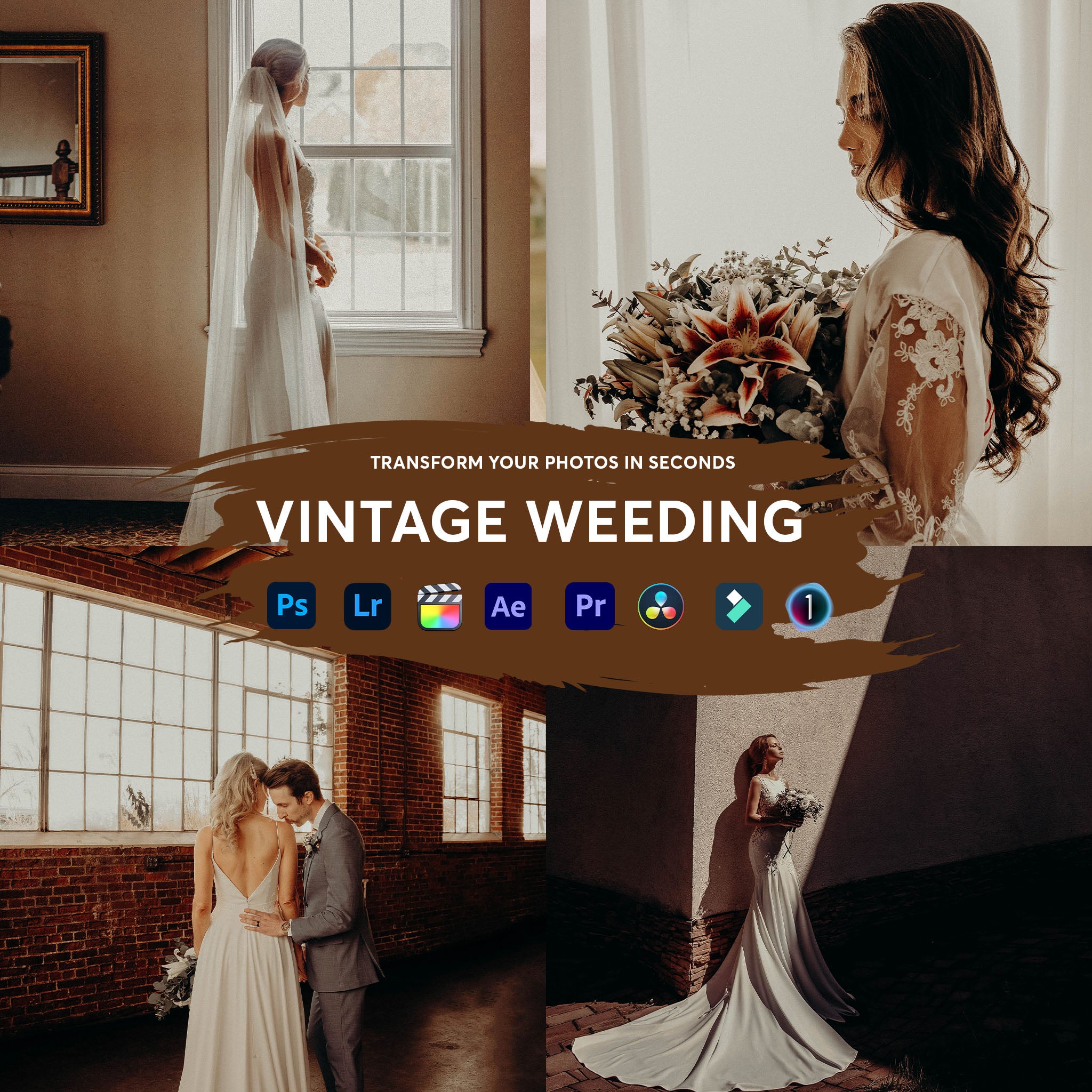 Vintage Wedding Presets