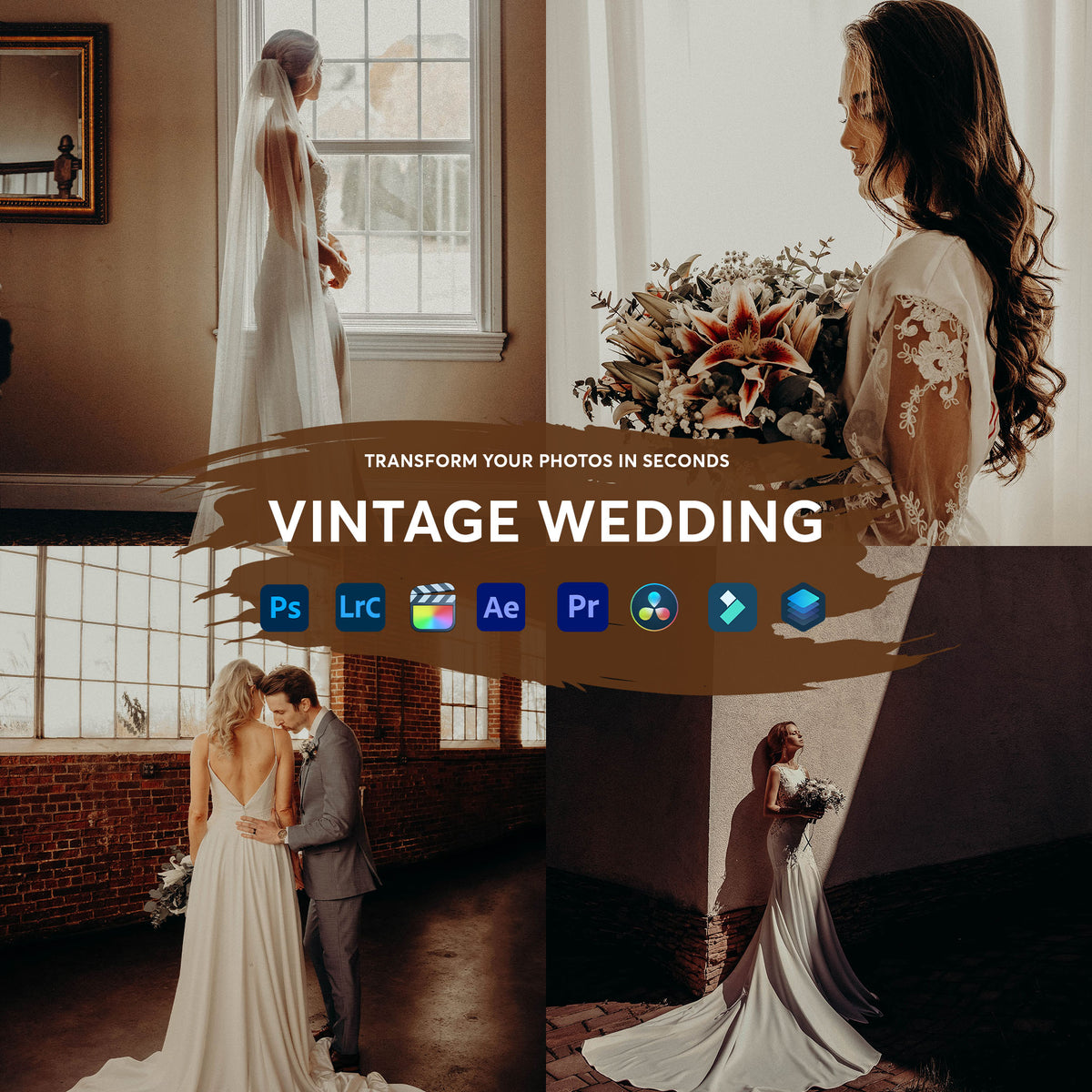 Vintage Wedding Presets Collection