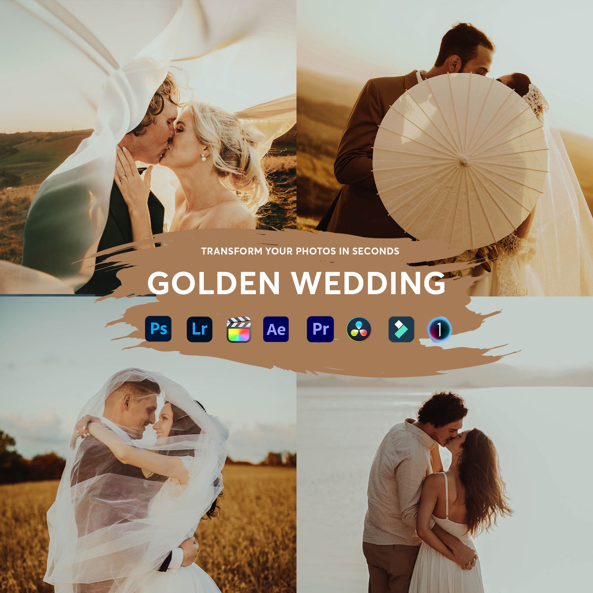 Golden Wedding Presets
