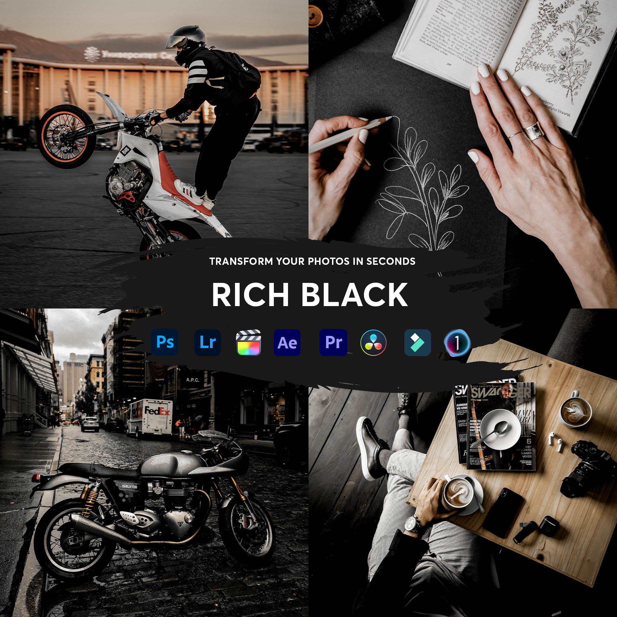 Rich Black Presets