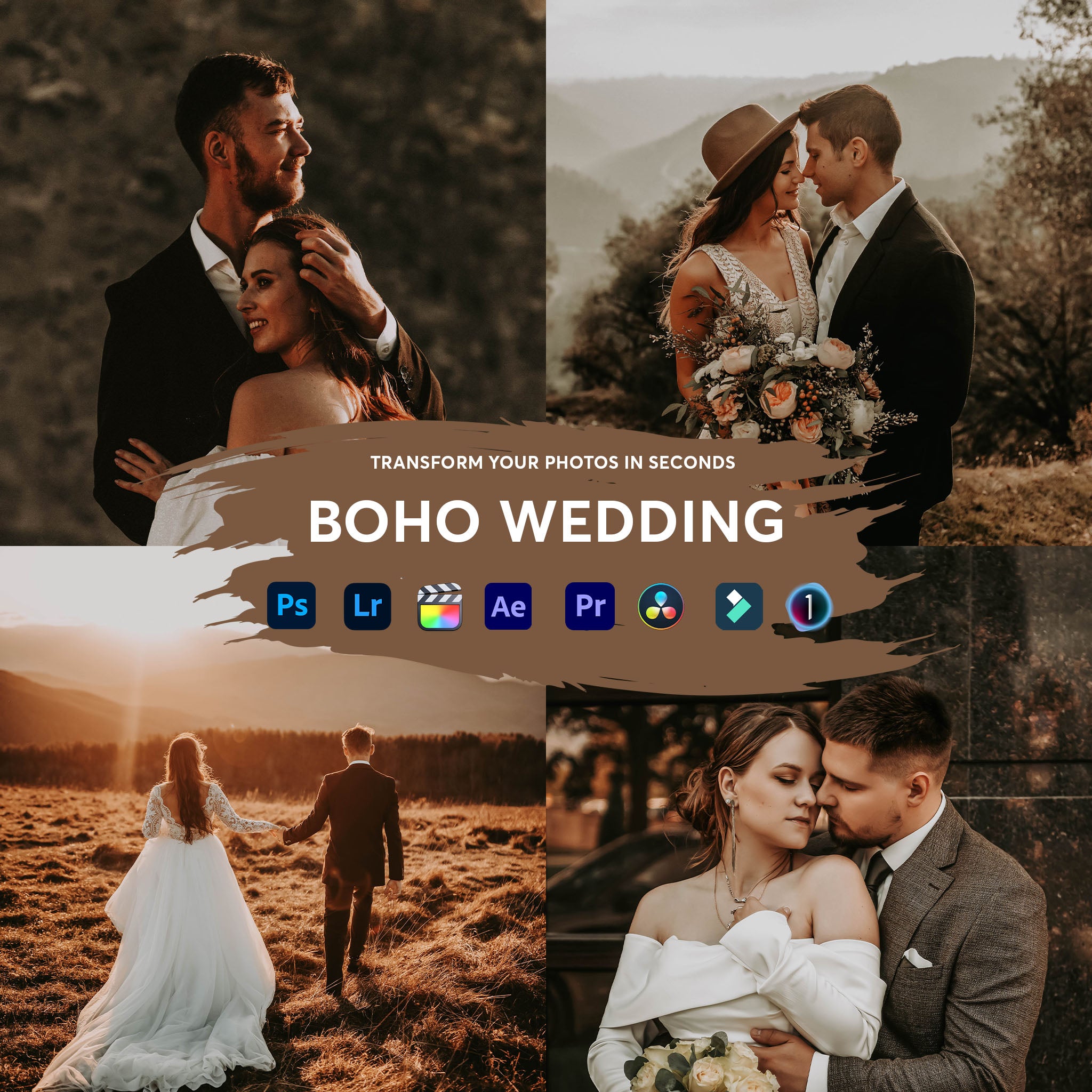 Boho Wedding Presets