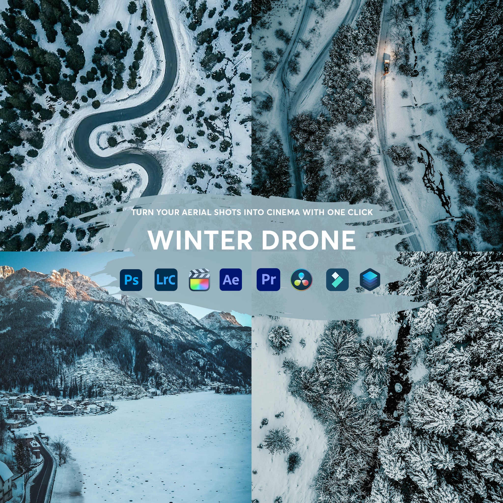 Winter Drone Presets Collection
