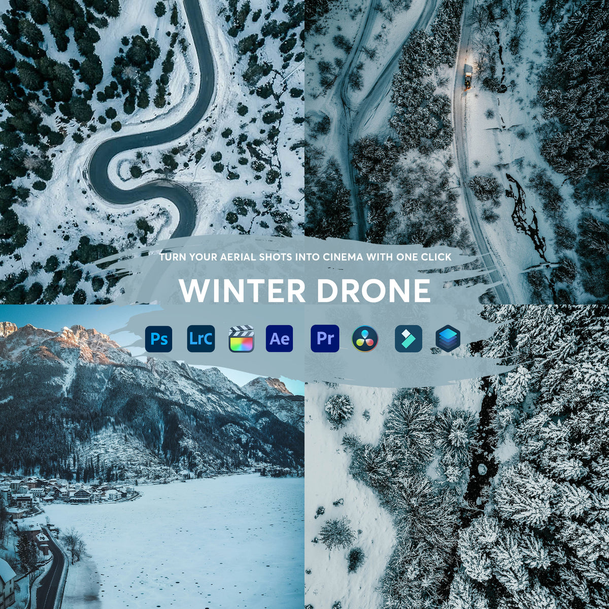 Winter Drone Presets Collection